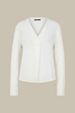 Tencel-Langarm-Shirt Mit Satin Vorderseite In*Windsor Best
