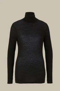 Tencel-Wollstretch-Rollkragen-Shirt In*Windsor Online
