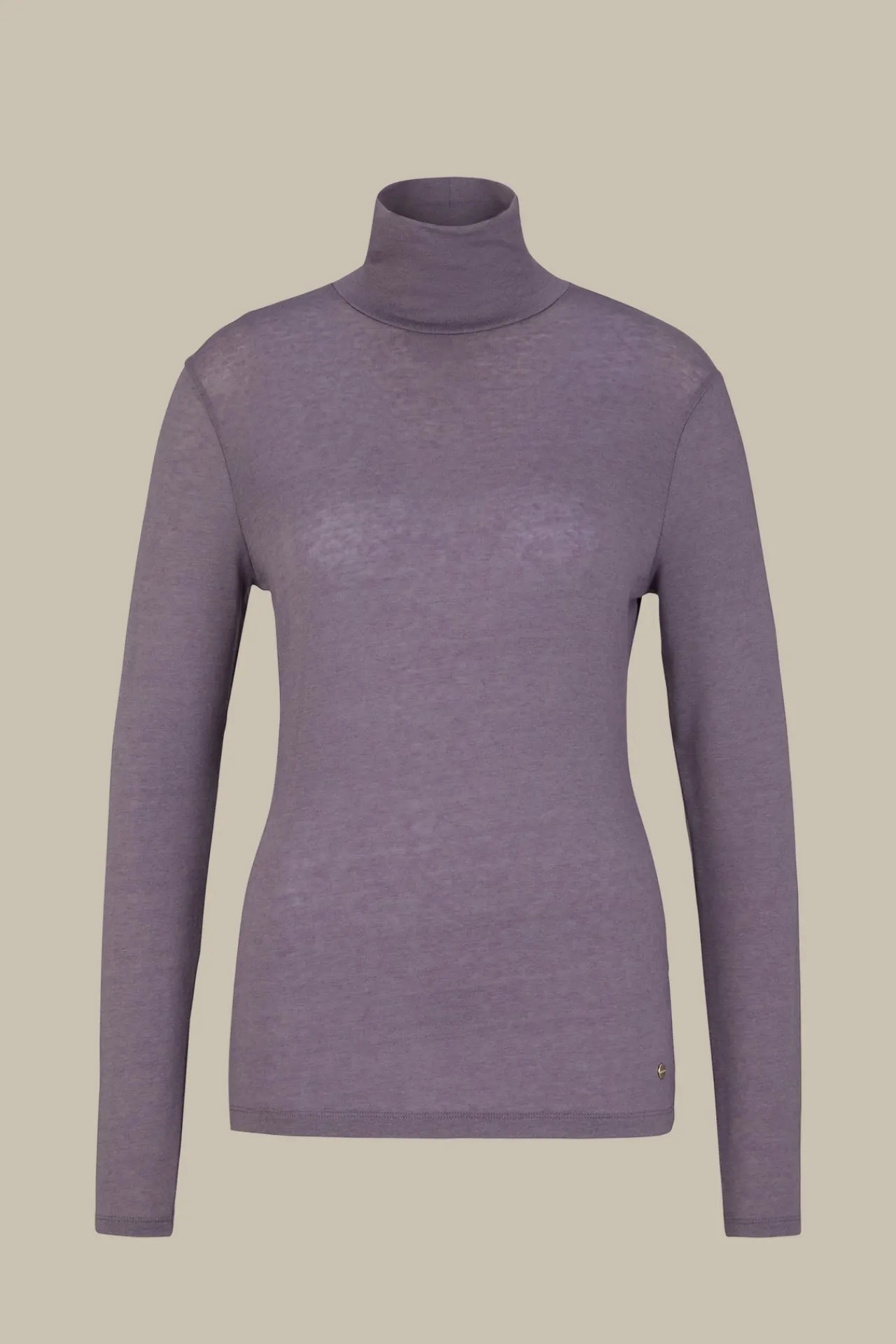Tencel-Wollstretch-Rollkragen-Shirt In*Windsor Fashion