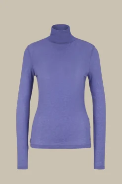 Tencel-Wollstretch-Rollkragen-Shirt In*Windsor Discount