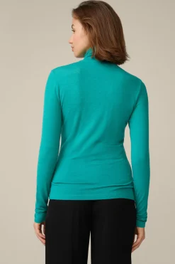 Tencel-Wollstretch-Rollkragen-Shirt In*Windsor Best