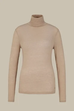 Tencel-Wollstretch-Rollkragen-Shirt In*Windsor Sale