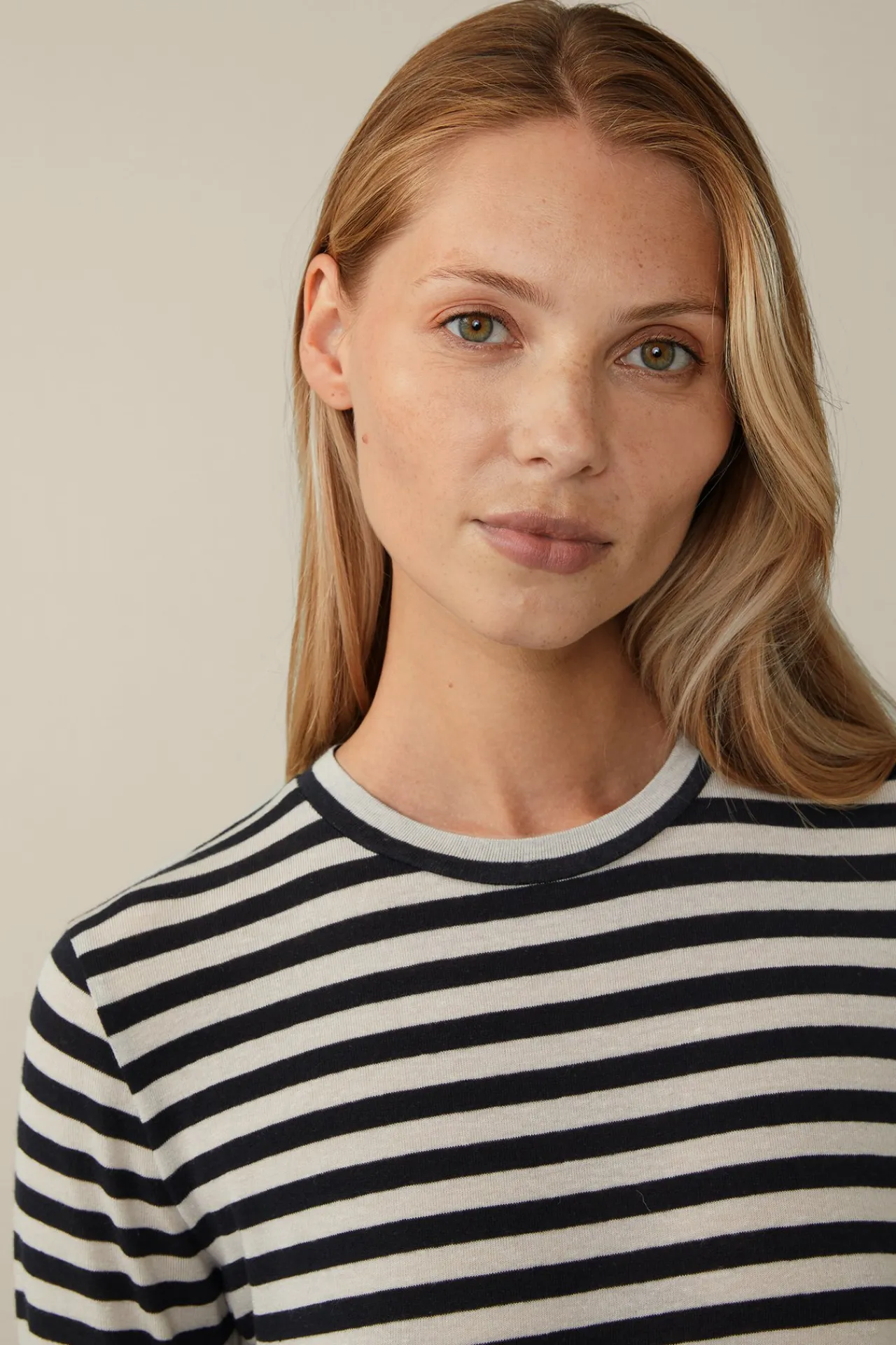 Tencel-Wollstretch-Rundhals-Shirt In*Windsor Fashion