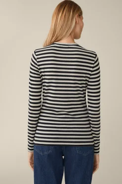 Tencel-Wollstretch-Rundhals-Shirt In*Windsor Fashion