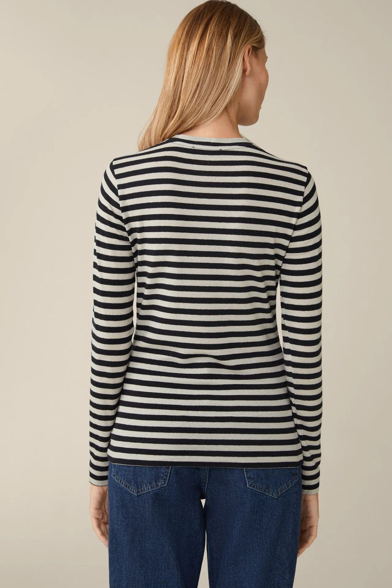 Tencel-Wollstretch-Rundhals-Shirt In*Windsor Fashion