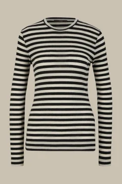 Tencel-Wollstretch-Rundhals-Shirt In*Windsor Fashion
