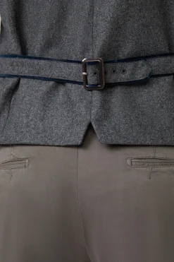 Trachten-Weste Au In Grau/Navy*Windsor Fashion