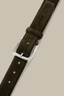 Veloursleder-Gürtel In*Windsor Clearance