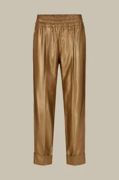 Viskosemix-Bundfalten-Hose Mit Lurex In*Windsor Outlet