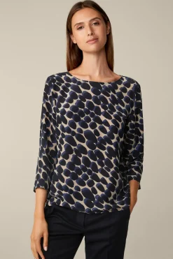 Viskose-Seidenmix-Bluse In*Windsor Best