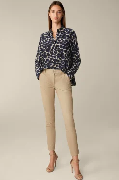 Viskose-Seidenmix-Hemdbluse In*Windsor Fashion