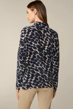 Viskose-Seidenmix-Hemdbluse In*Windsor Fashion
