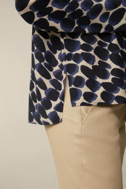 Viskose-Seidenmix-Hemdbluse In*Windsor Fashion