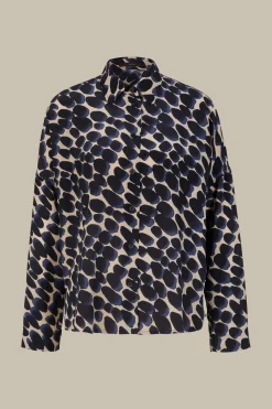 Viskose-Seidenmix-Hemdbluse In*Windsor Fashion