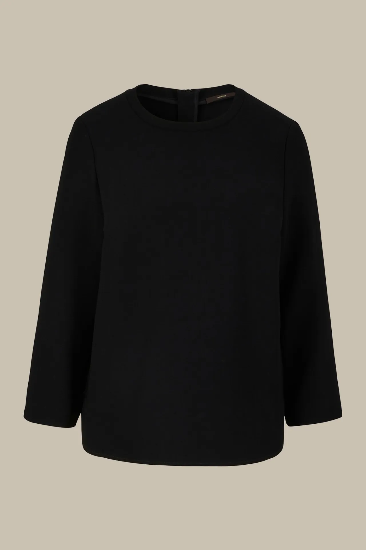 Wollcrepe-Bluse In*Windsor Hot