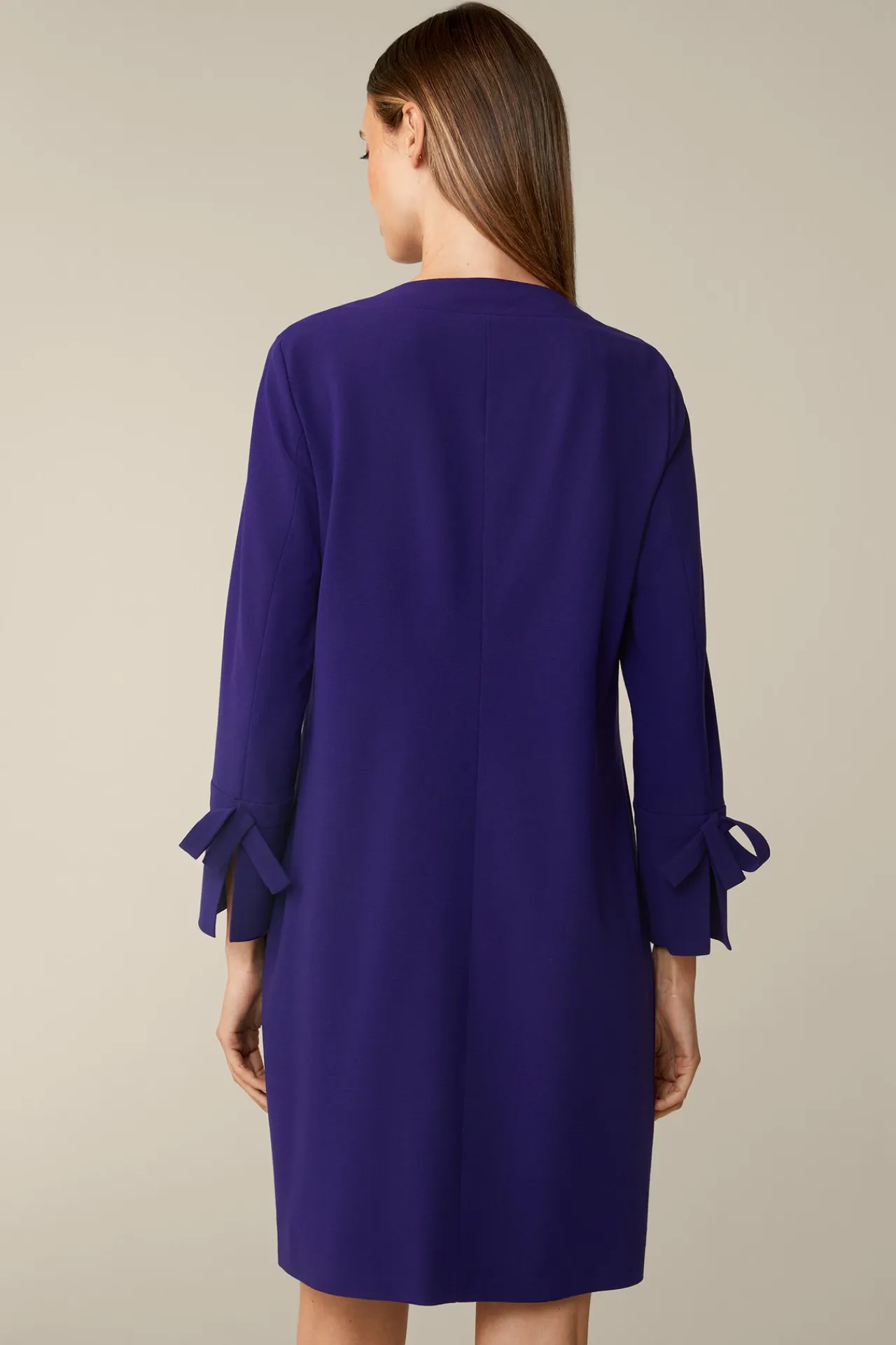 Wollcrepe-Eggshape-Kleid In*Windsor New