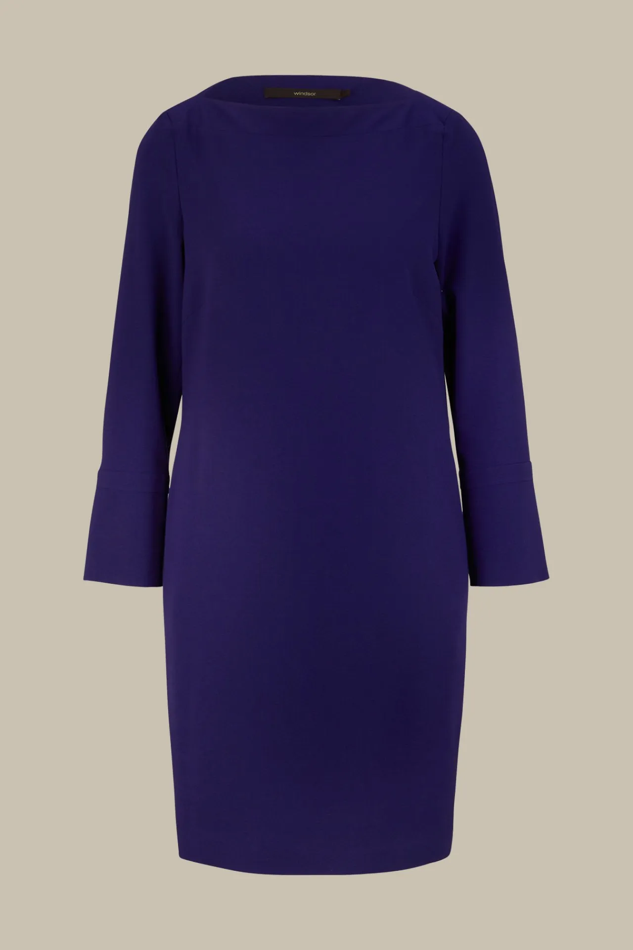Wollcrepe-Eggshape-Kleid In*Windsor New