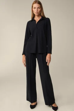 Wollcrepe-Hemdbluse In*Windsor Clearance
