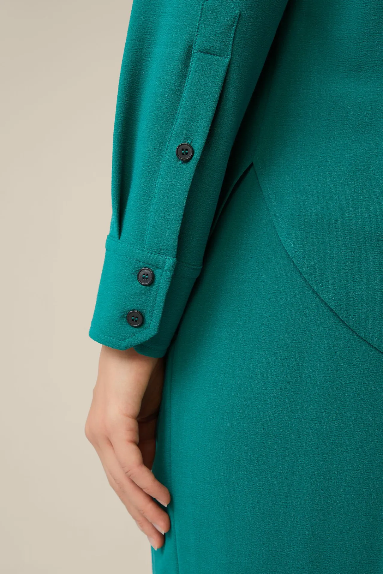 Wollcrepe-Hemdbluse In*Windsor Clearance