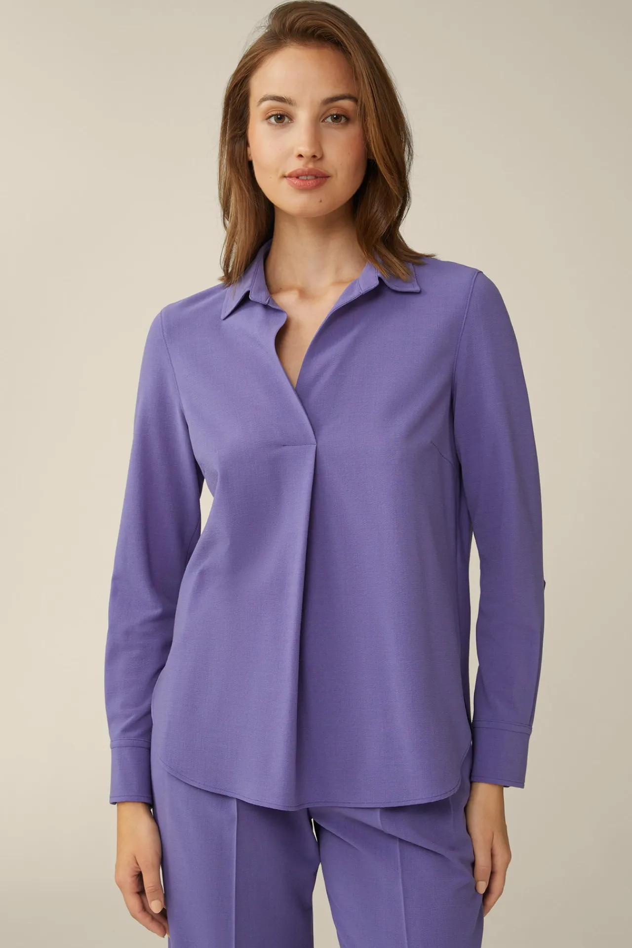 Wollcrepe-Hemdbluse In*Windsor Fashion