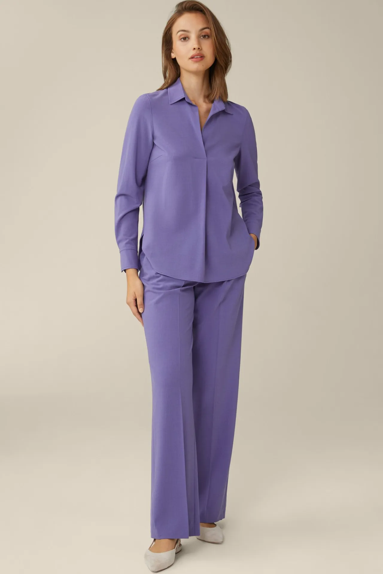 Wollcrepe-Hemdbluse In*Windsor Fashion