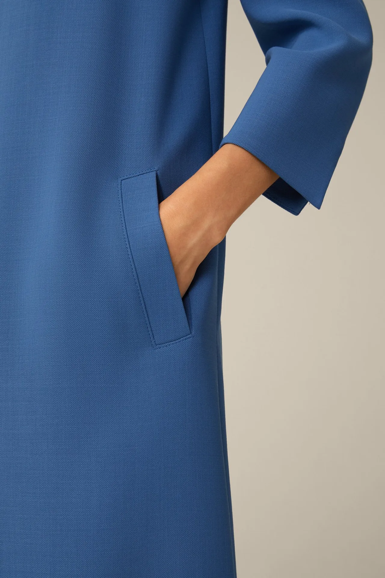 Wollcrepe-Kleid In*Windsor Sale
