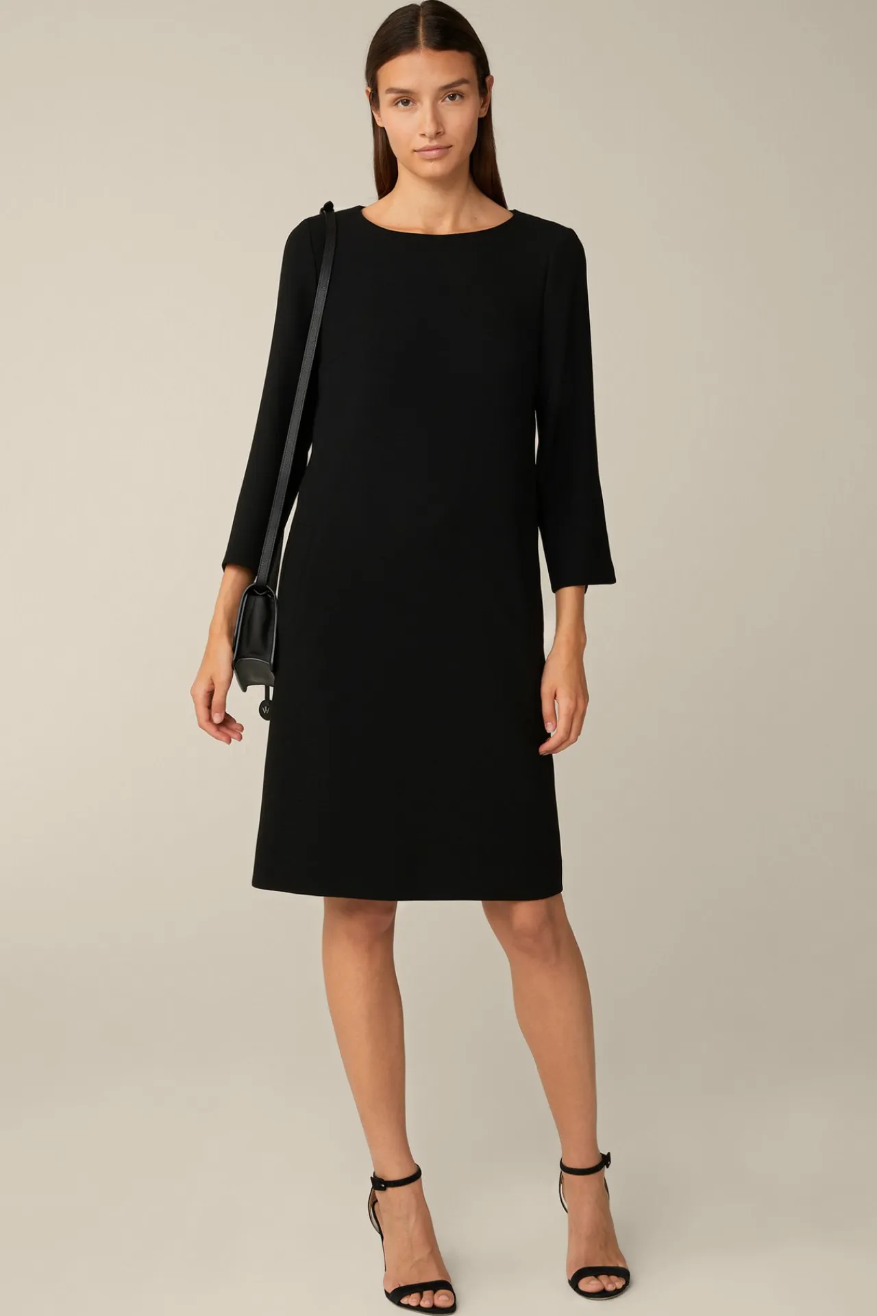 Wollcrepe-Kleid In*Windsor Online