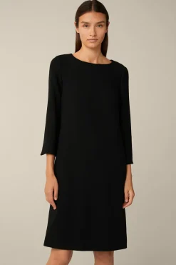 Wollcrepe-Kleid In*Windsor Online