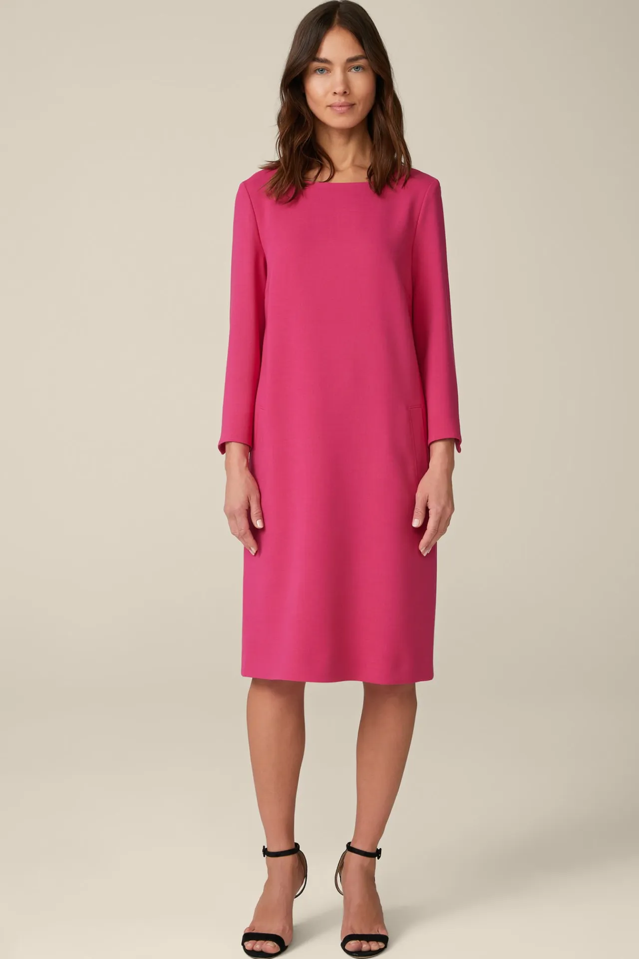Wollcrepe-Kleid In*Windsor Best