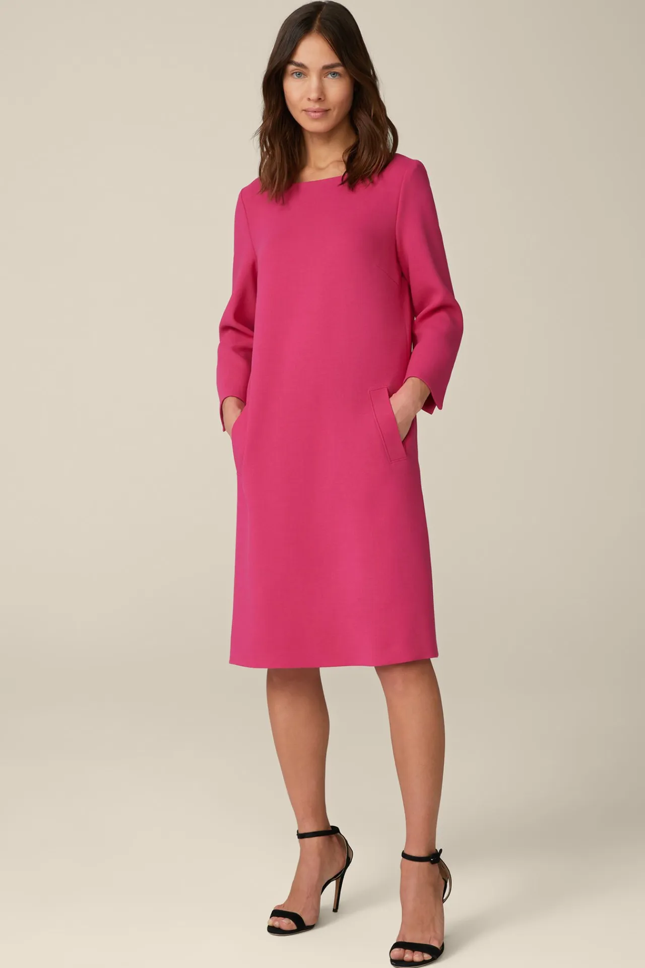 Wollcrepe-Kleid In*Windsor Best
