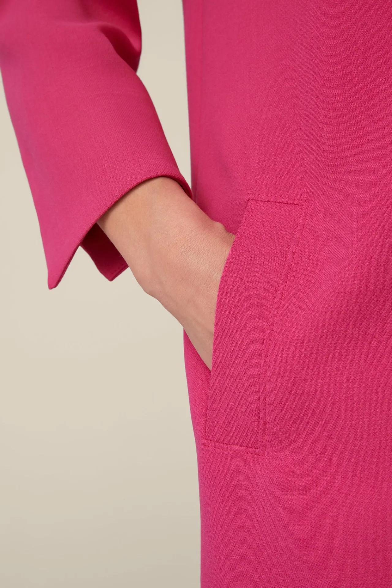 Wollcrepe-Kleid In*Windsor Best