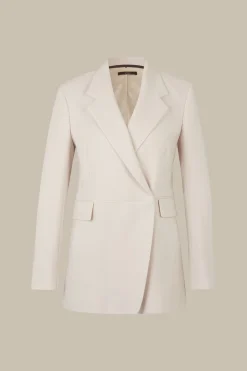 Wollcrepe-Longblazer In*Windsor Hot
