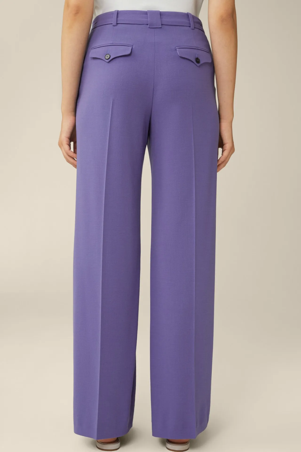 Wollcrepe-Marlene-Hose In*Windsor Sale