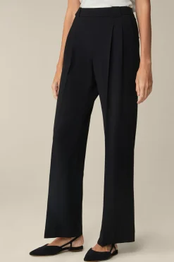 Wollcrepe-Marlene-Hose In*Windsor Discount