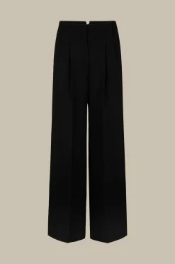 Wollcrepe-Palazzo-Hose In*Windsor Online