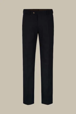 Woll-Flanell-Baukasten-Hose Santios Mit Stretch In*Windsor Fashion