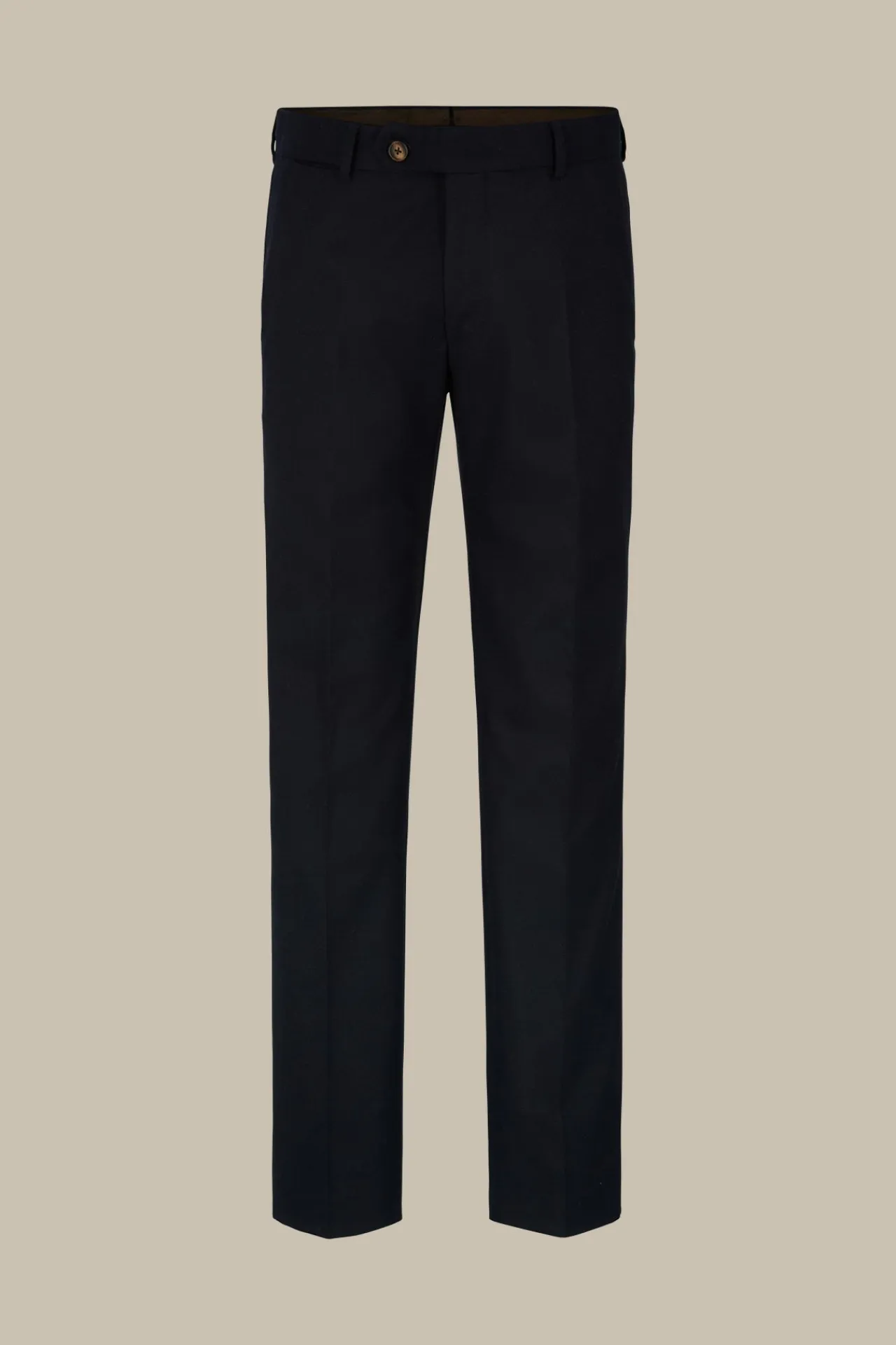 Woll-Flanell-Baukasten-Hose Santios Mit Stretch In*Windsor Fashion