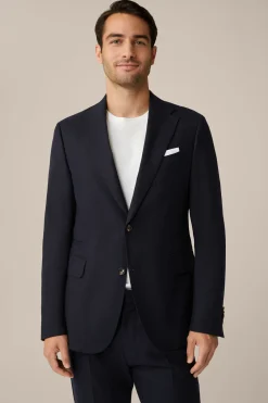 Woll-Flanell-Baukasten-Sakko Sono Mit Stretch In*Windsor Hot