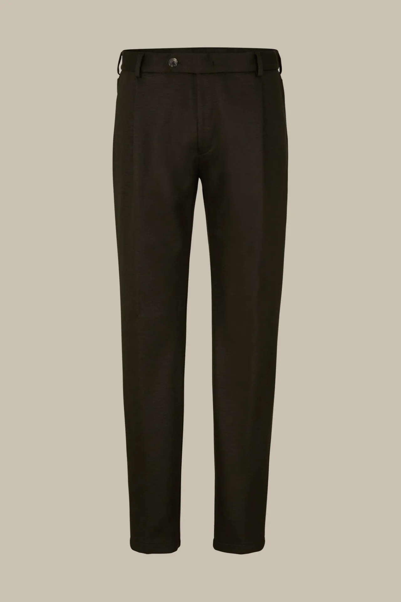 Wolljersey-Baukasten-Hose Floro Mit Bundfalte In Olive*Windsor Online