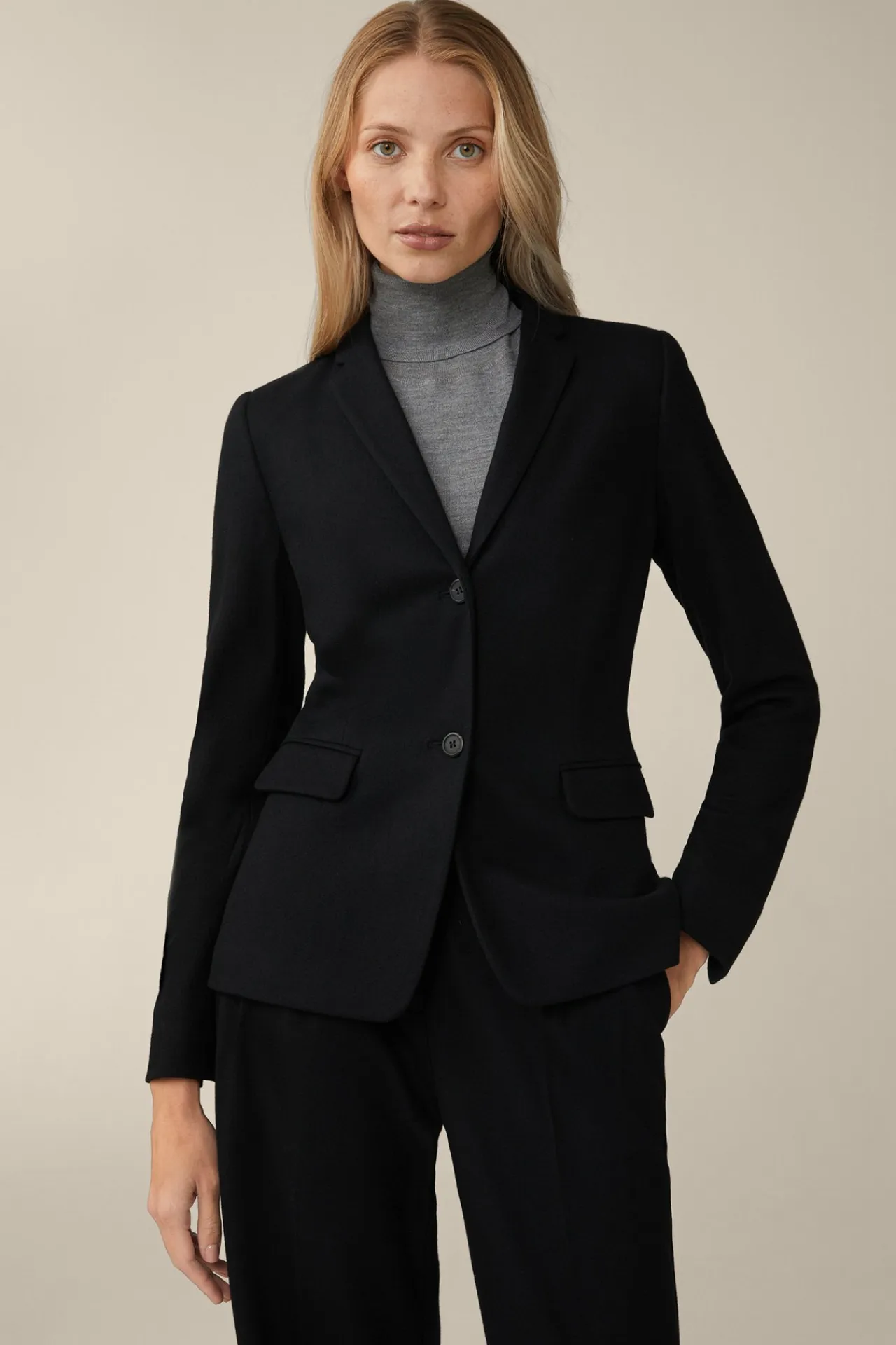 Wolljersey-Blazer In*Windsor New