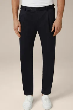 Wolljersey-Bundfaltenhose Floro In*Windsor Clearance
