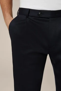Wolljersey-Bundfaltenhose Floro In*Windsor Clearance