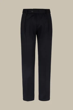 Wolljersey-Bundfaltenhose Floro In*Windsor Clearance