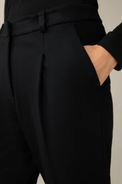 Wolljersey-Bundfalten-Hose In*Windsor Outlet