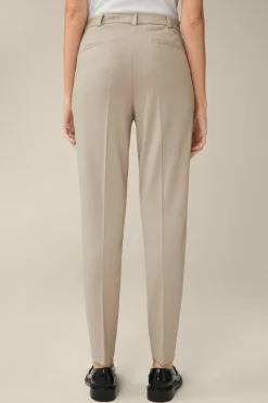 Wolljersey-Bundfalten-Hose In*Windsor Discount