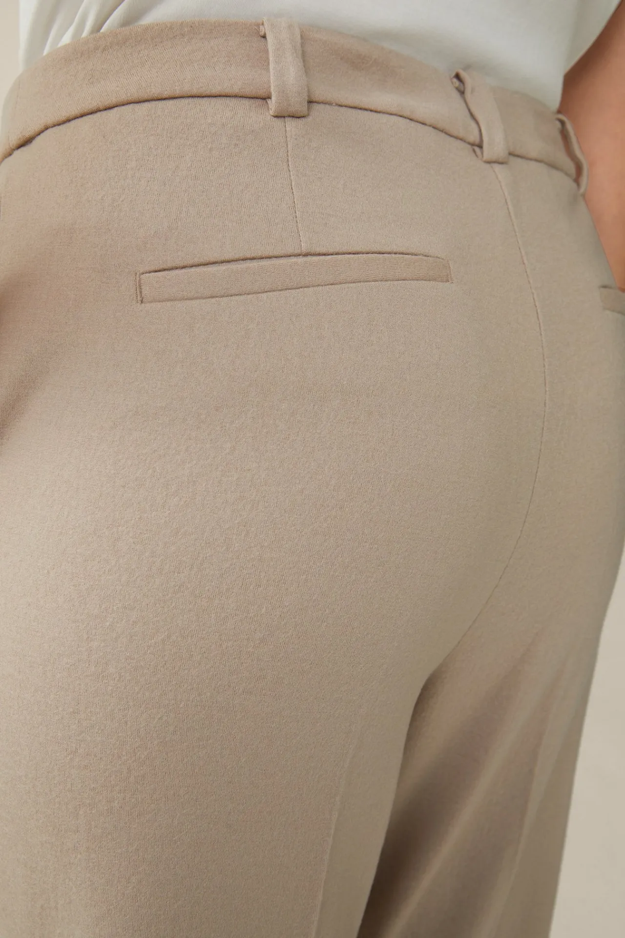 Wolljersey-Bundfalten-Hose In*Windsor Discount