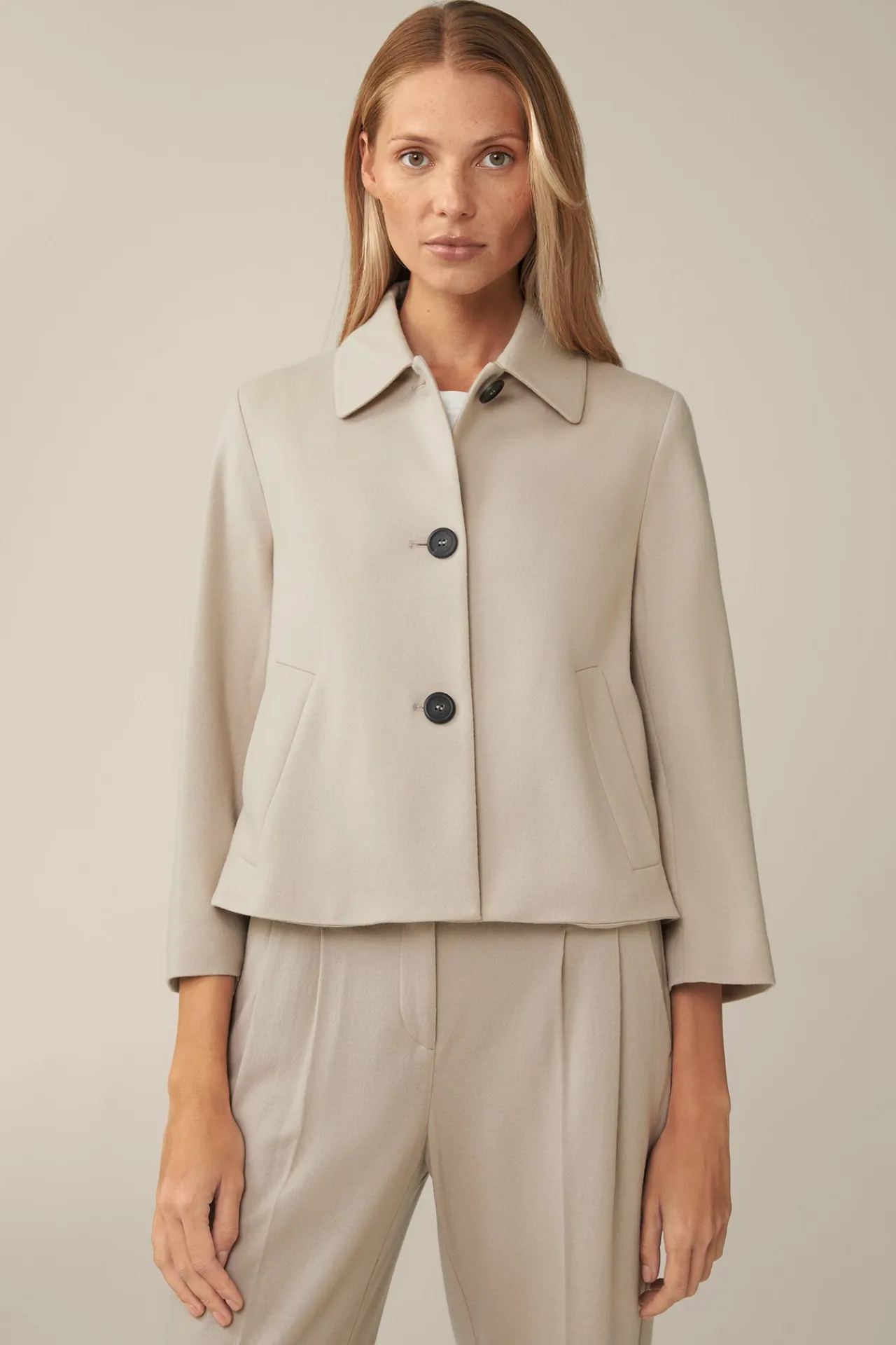 Wolljersey-Kurz-Blazer In*Windsor Clearance