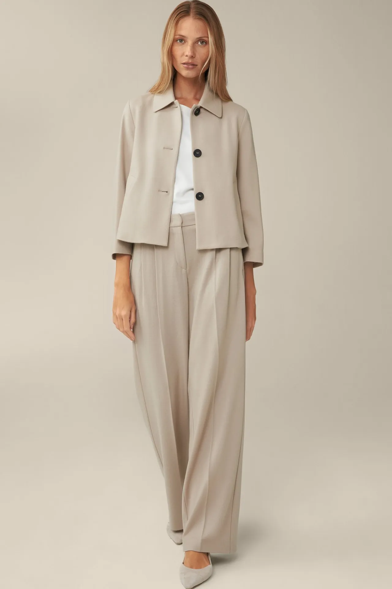 Wolljersey-Kurz-Blazer In*Windsor Clearance