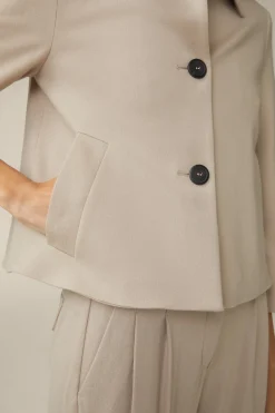Wolljersey-Kurz-Blazer In*Windsor Clearance