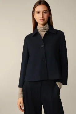 Wolljersey-Kurz-Blazer In*Windsor Best